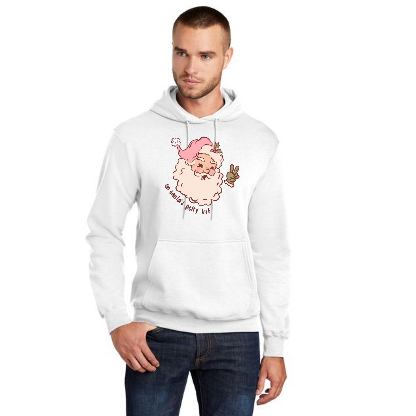 CHRISTMAS Port & Company® Core Fleece Pullover Hooded Sweatshirt 16