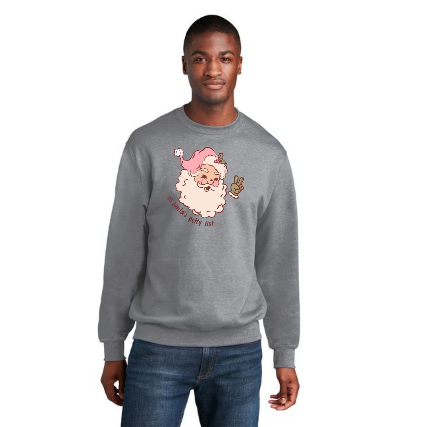 CHRISTMAS PC78 Port & Company® Core Fleece Crewneck Sweatshirt 16