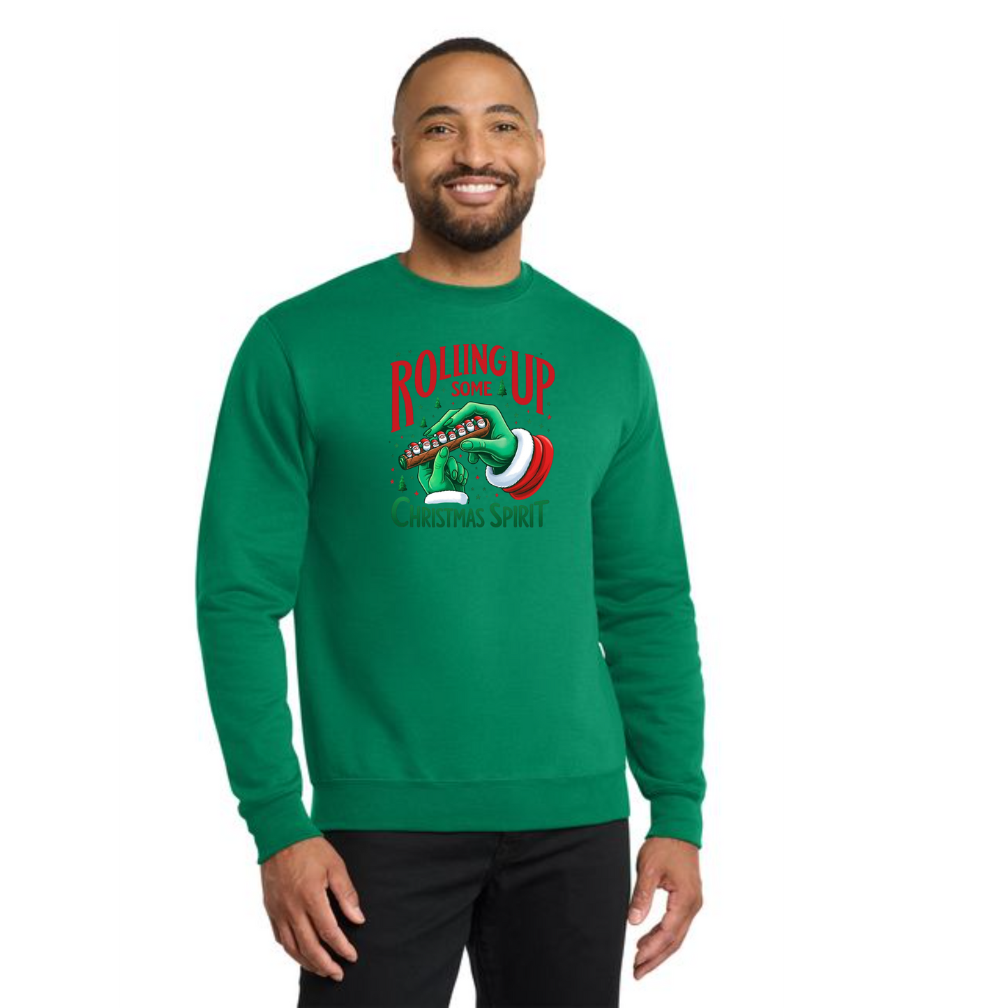 CHRISTMAS PC78 Port & Company® Core Fleece Crewneck Sweatshirt 17