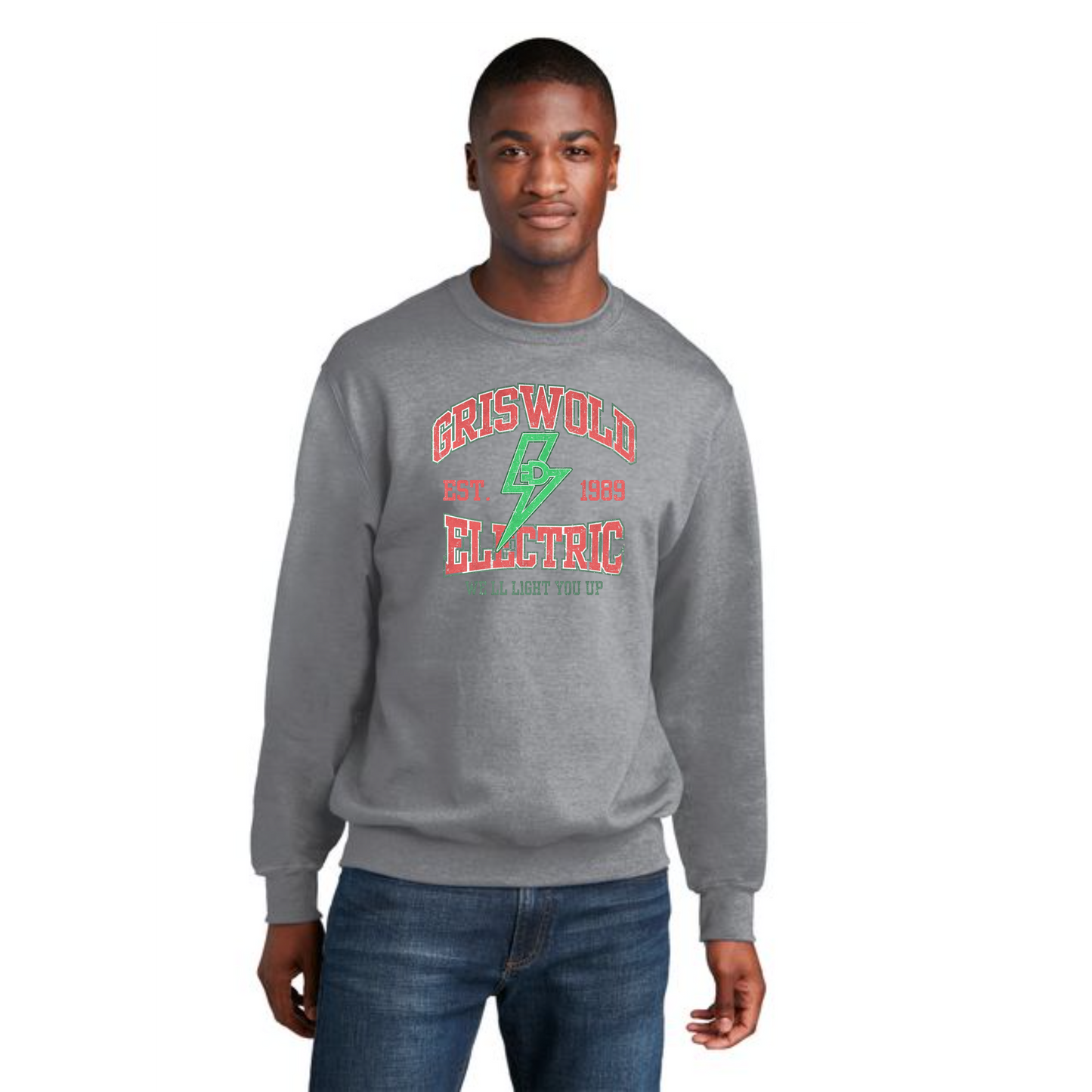 CHRISTMAS PC78 Port & Company® Core Fleece Crewneck Sweatshirt 6