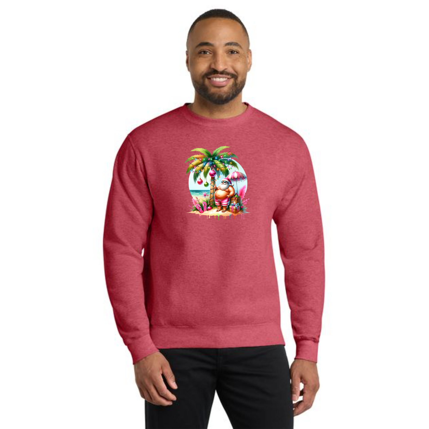 CHRISTMAS PC78 Port & Company® Core Fleece Crewneck Sweatshirt 18