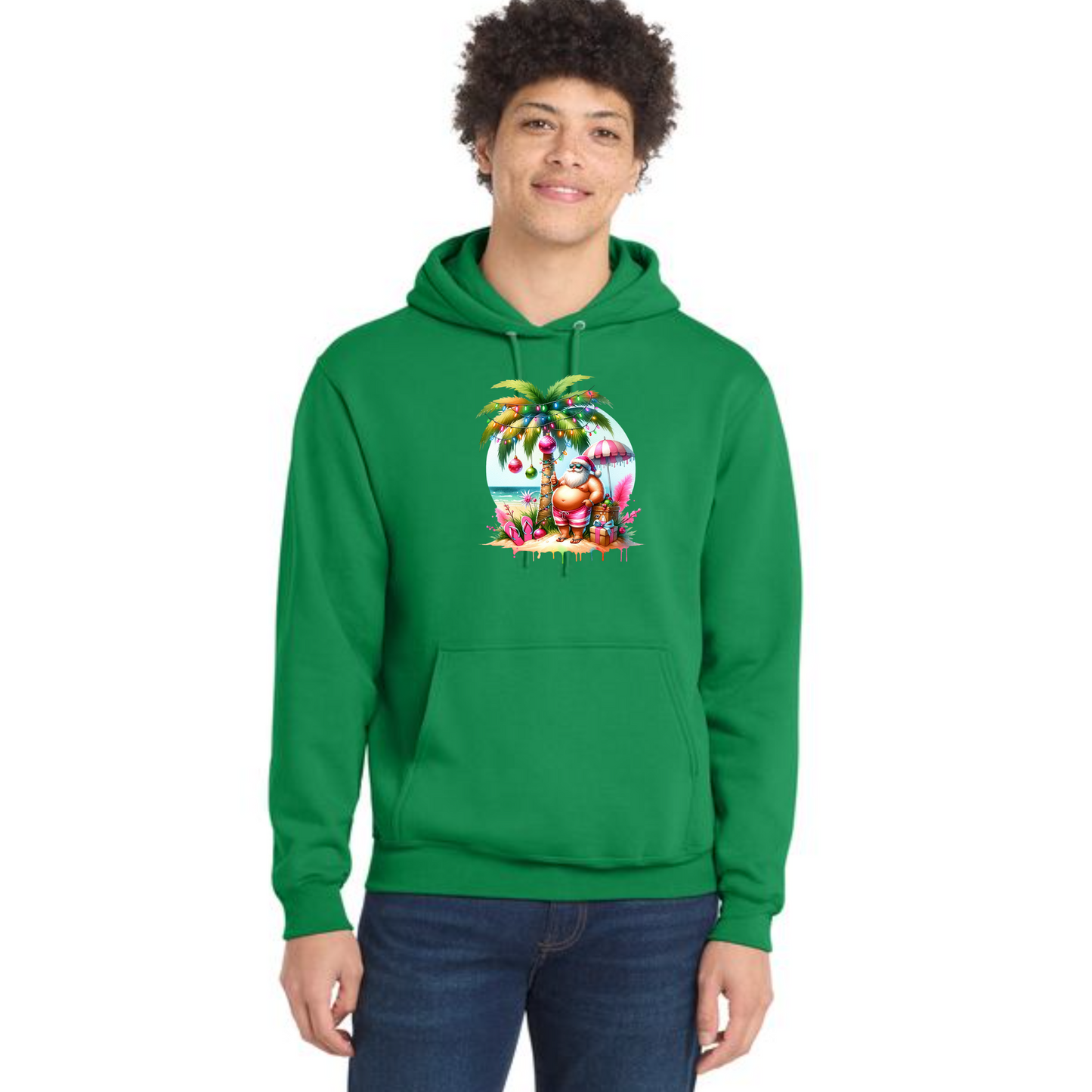 CHRISTMAS Port & Company® Core Fleece Pullover Hooded Sweatshirt 18