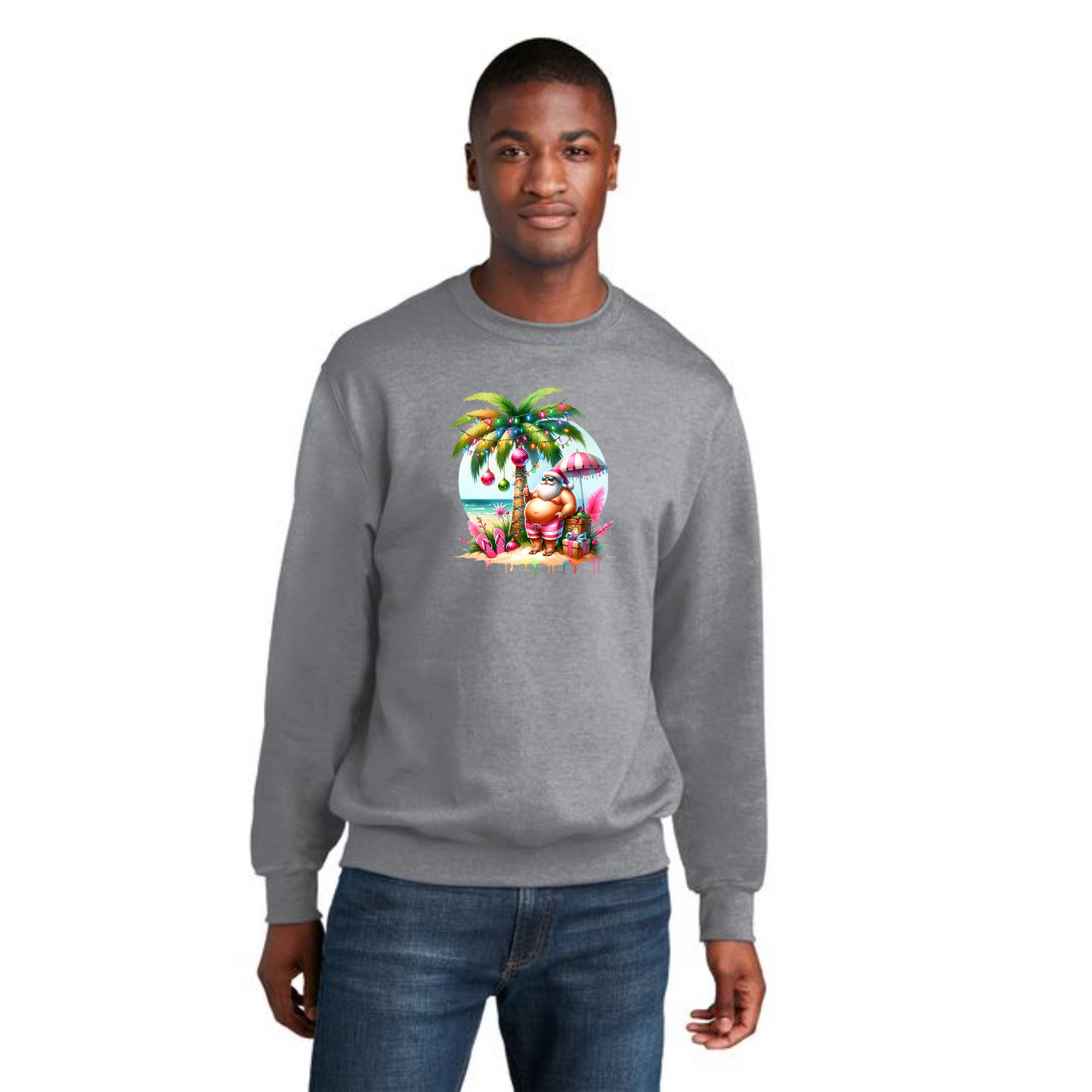 CHRISTMAS PC78 Port & Company® Core Fleece Crewneck Sweatshirt 18