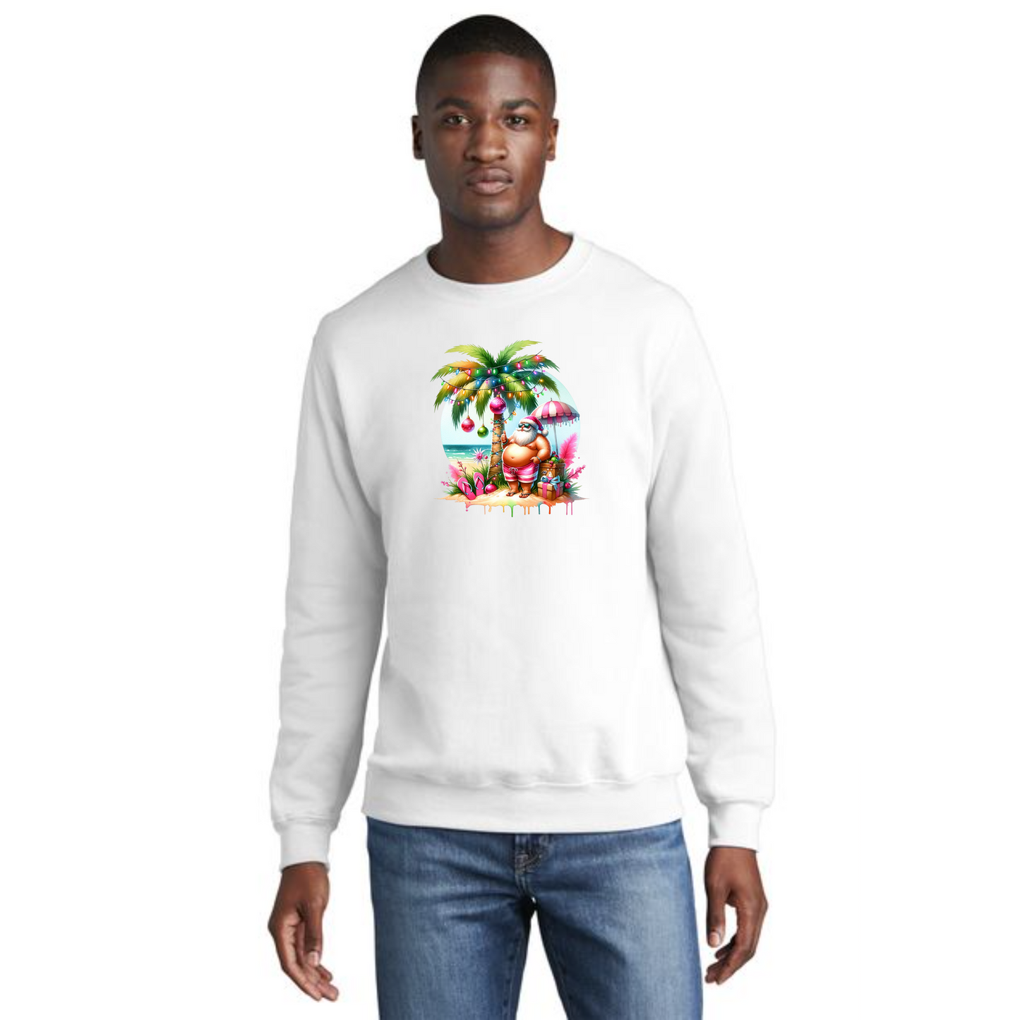 CHRISTMAS PC78 Port & Company® Core Fleece Crewneck Sweatshirt 18