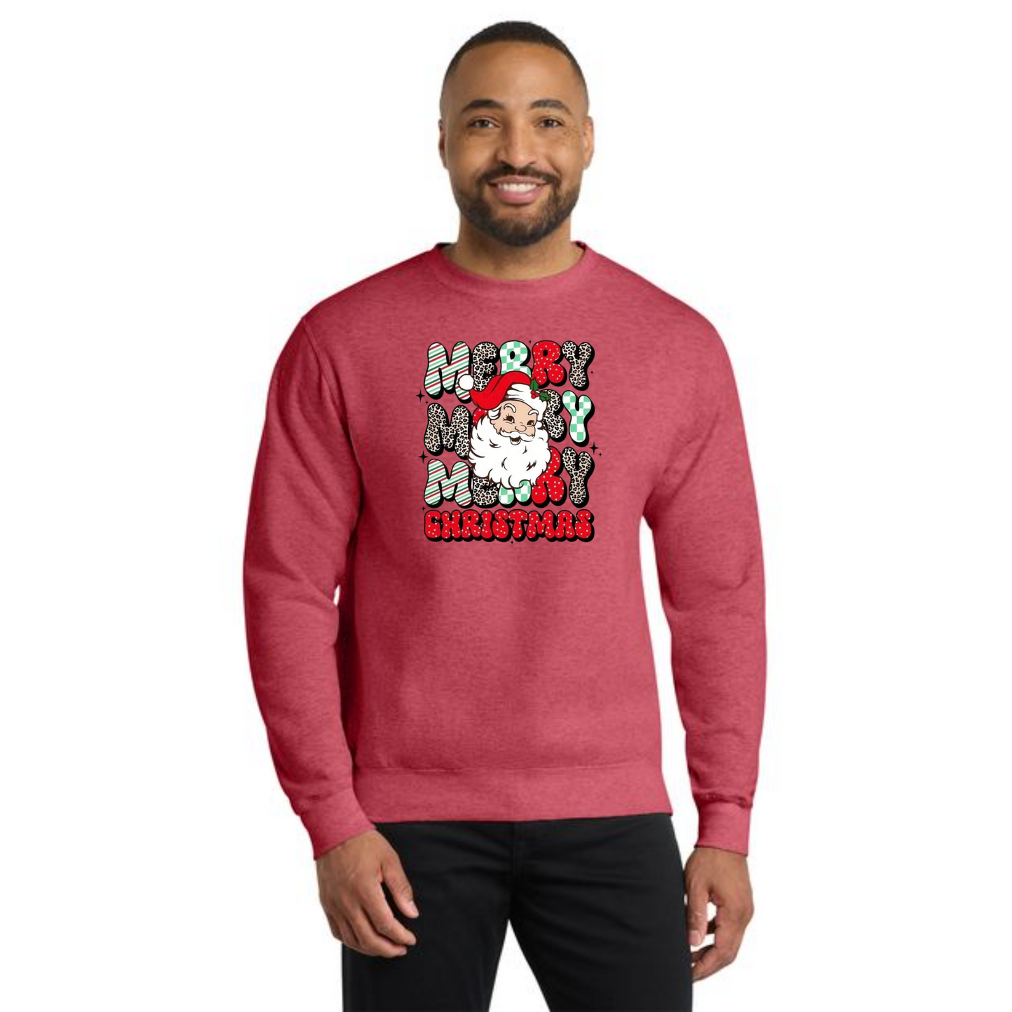 CHRISTMAS PC78 Port & Company® Core Fleece Crewneck Sweatshirt 19