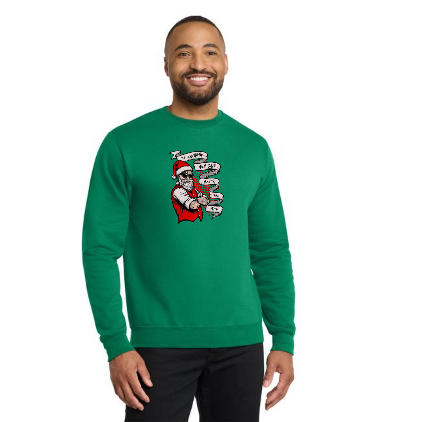 CHRISTMAS PC78 Port & Company® Core Fleece Crewneck Sweatshirt 21