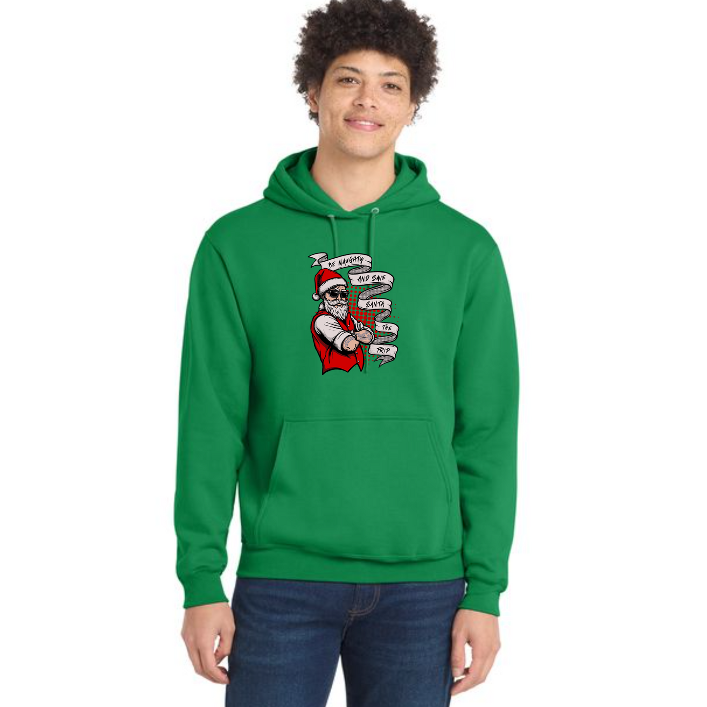 CHRISTMAS Port & Company® Core Fleece Pullover Hooded Sweatshirt 21