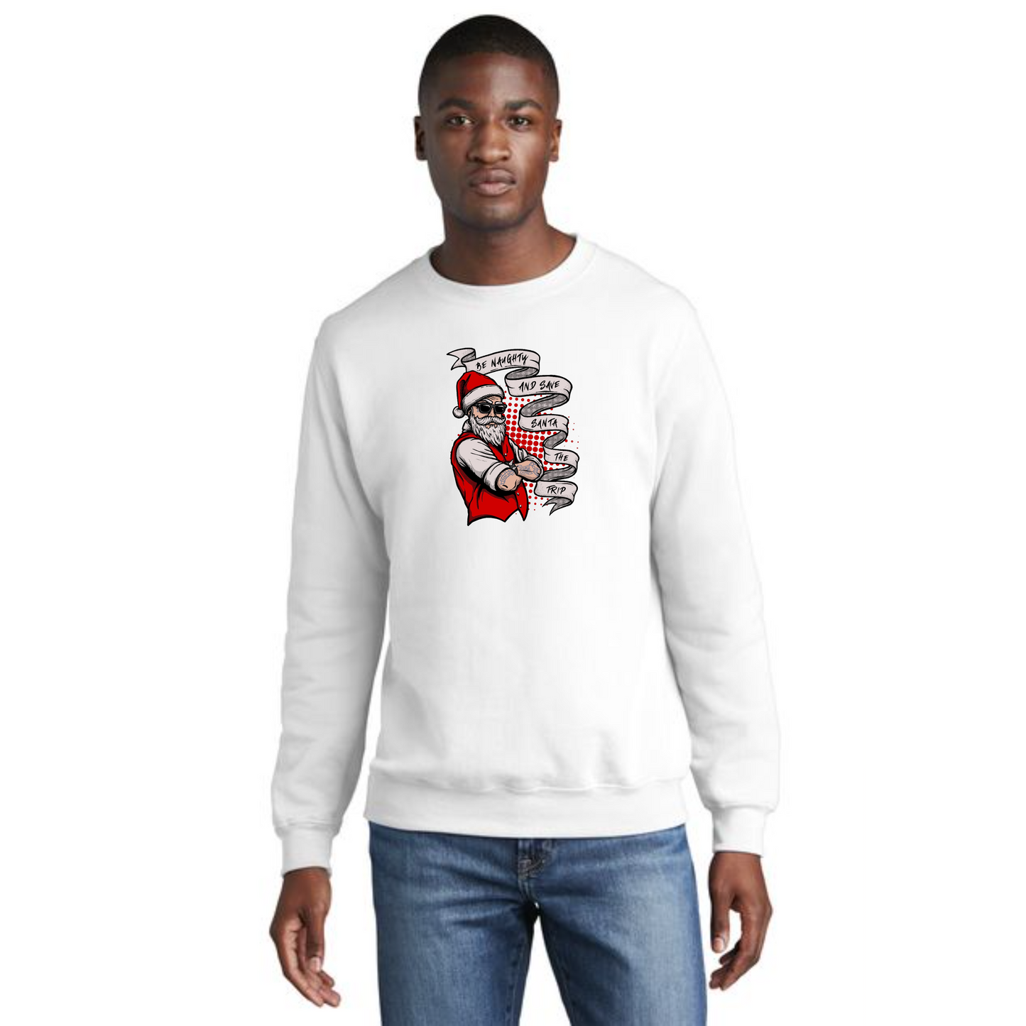 CHRISTMAS PC78 Port & Company® Core Fleece Crewneck Sweatshirt 21