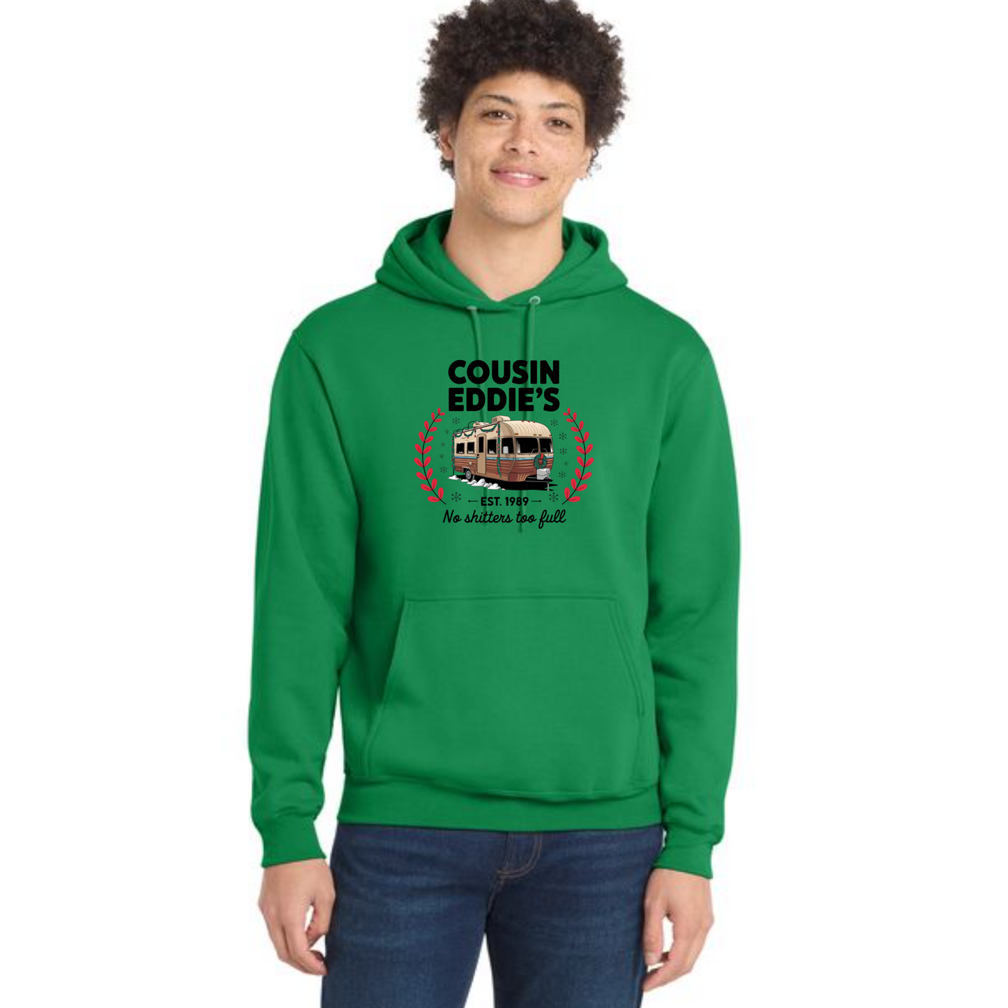 CHRISTMAS Port & Company® Core Fleece Pullover Hooded Sweatshirt 22
