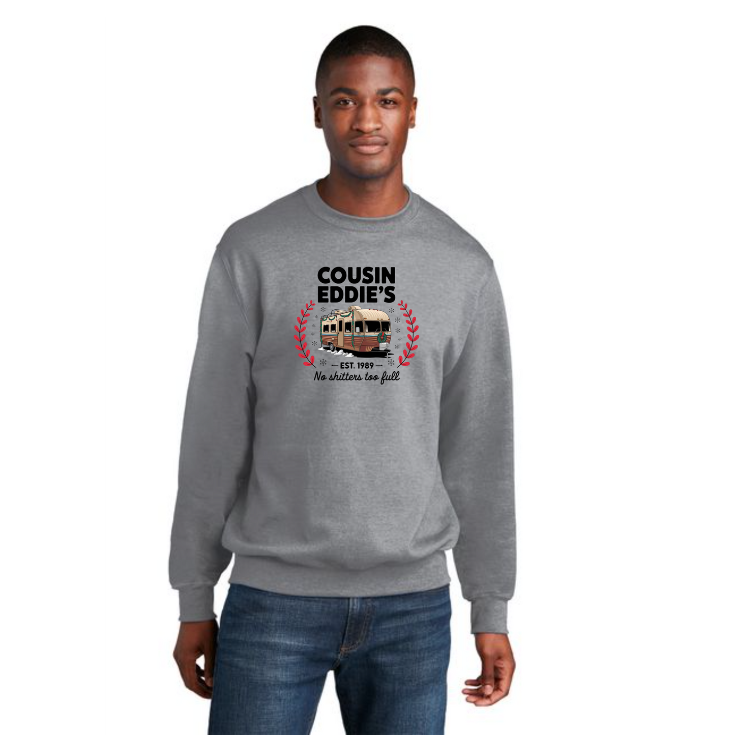 CHRISTMAS PC78 Port & Company® Core Fleece Crewneck Sweatshirt 22