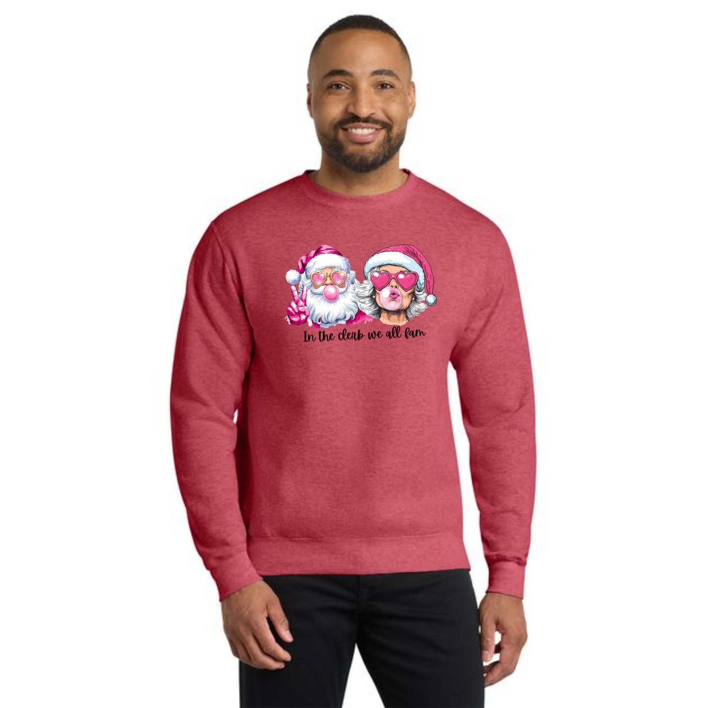 CHRISTMAS PC78 Port & Company® Core Fleece Crewneck Sweatshirt 23