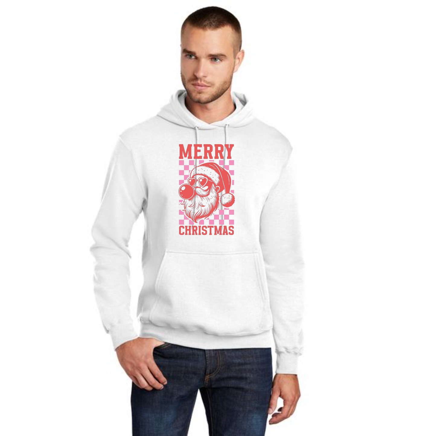 CHRISTMAS Port & Company® Core Fleece Pullover Hooded Sweatshirt 7