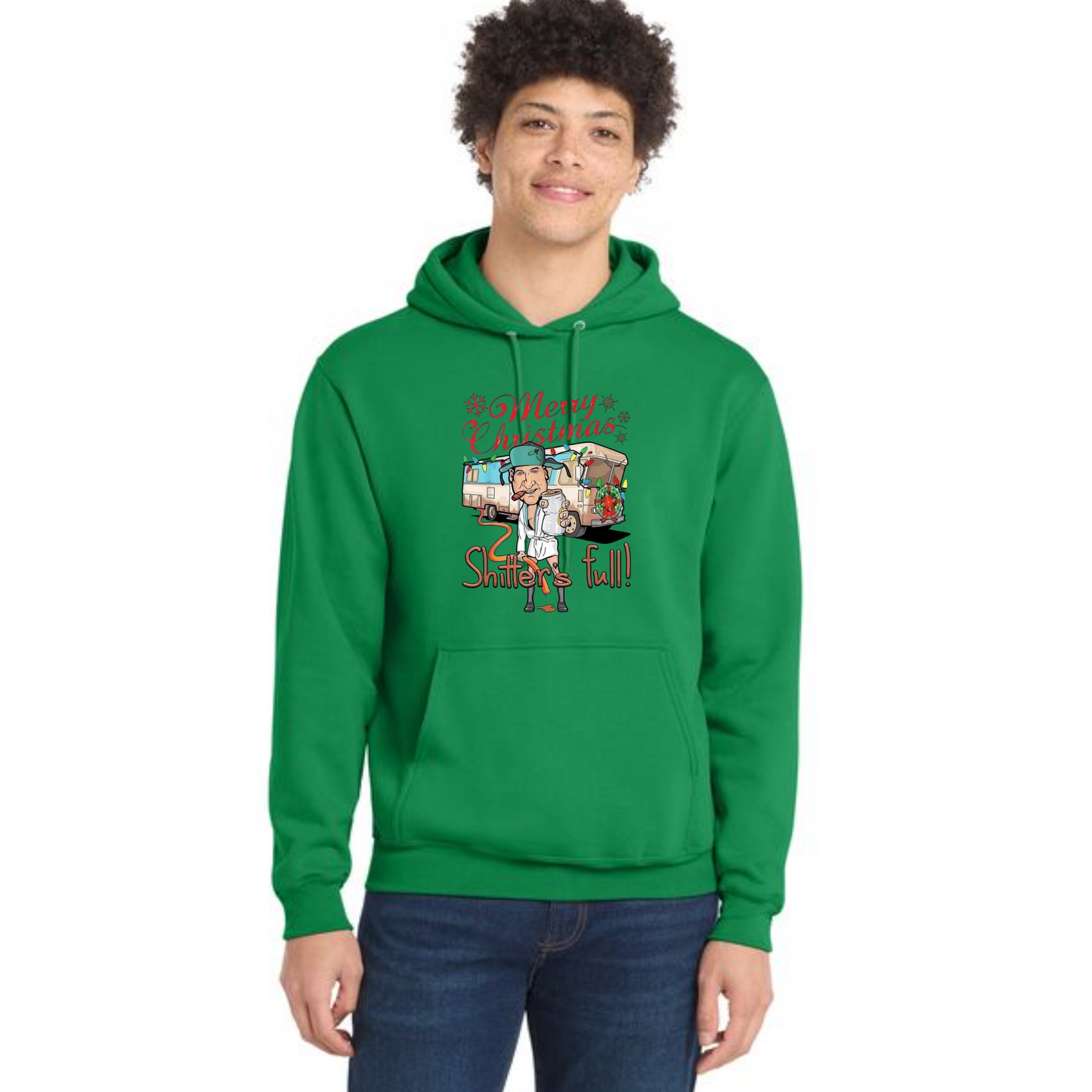 CHRISTMAS Port & Company® Core Fleece Pullover Hooded Sweatshirt 25