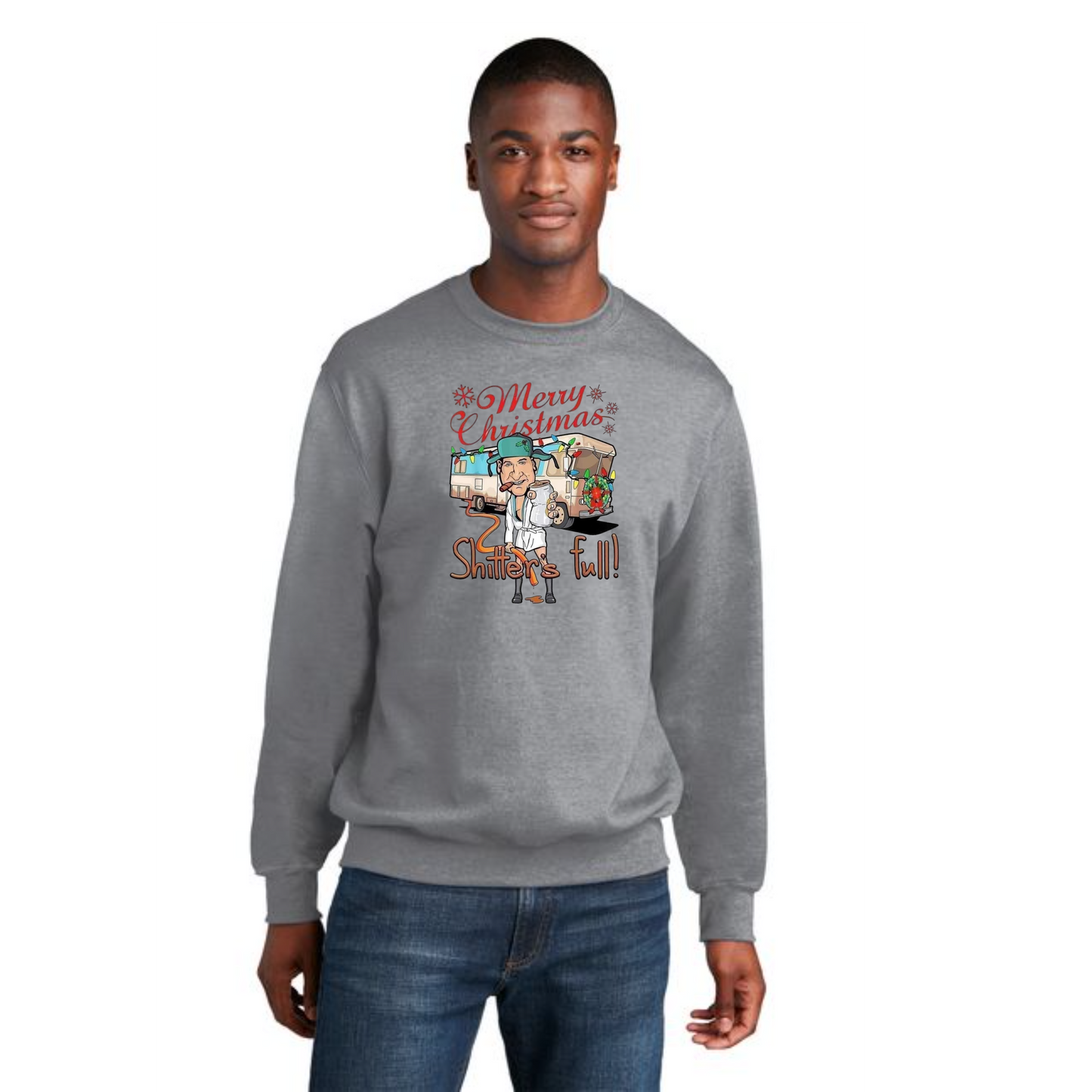 CHRISTMAS PC78 Port & Company® Core Fleece Crewneck Sweatshirt 25