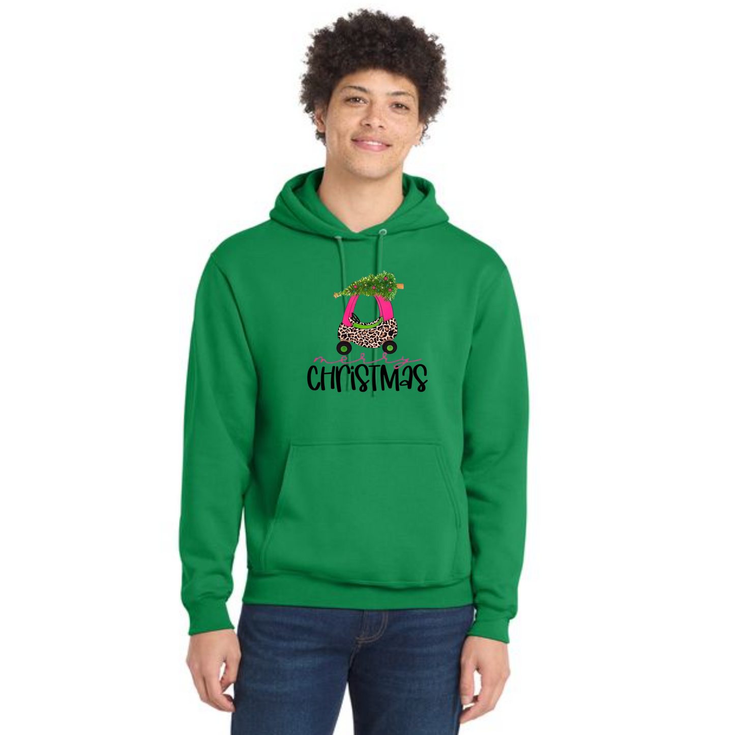 CHRISTMAS Port & Company® Core Fleece Pullover Hooded Sweatshirt 27