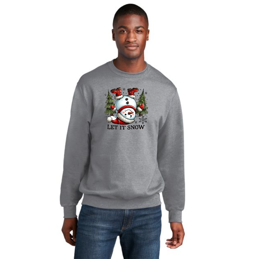 CHRISTMAS PC78 Port & Company® Core Fleece Crewneck Sweatshirt 29