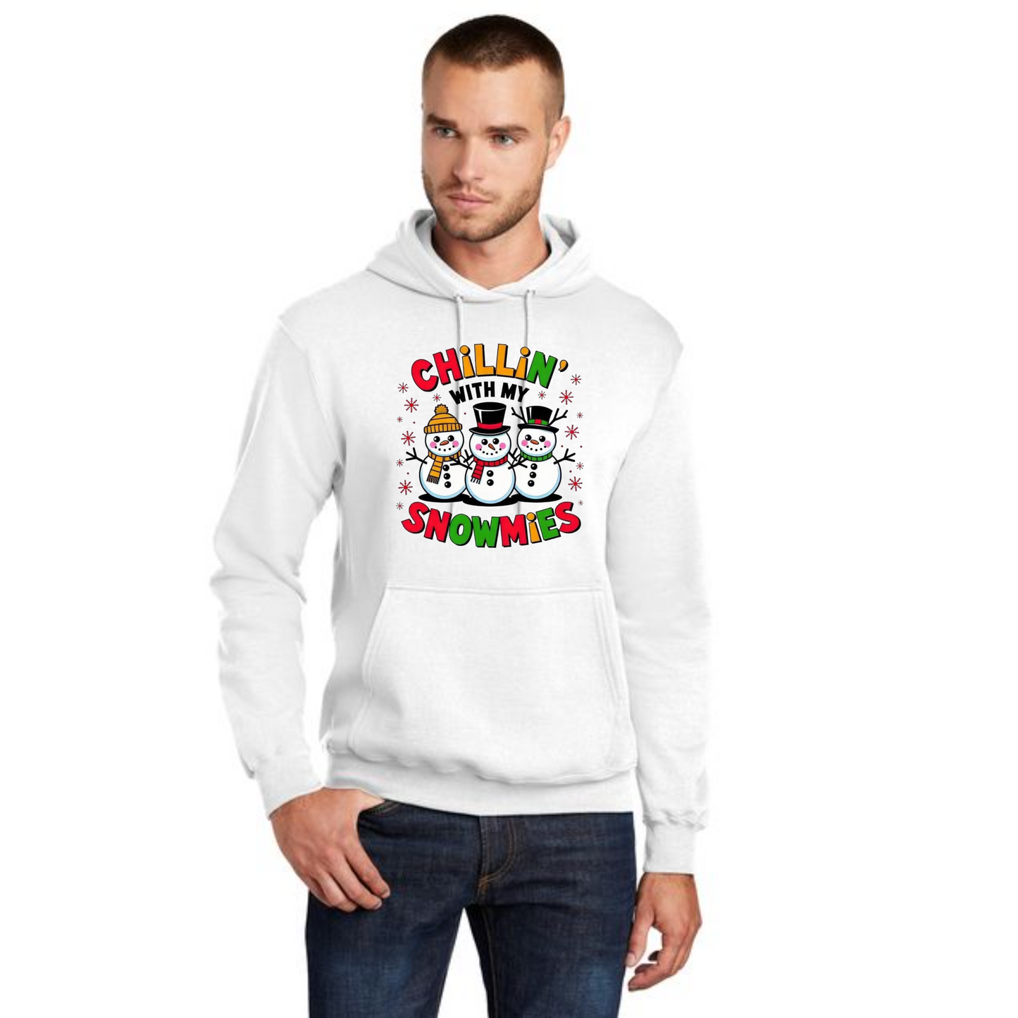 CHRISTMAS Port & Company® Core Fleece Pullover Hooded Sweatshirt 31