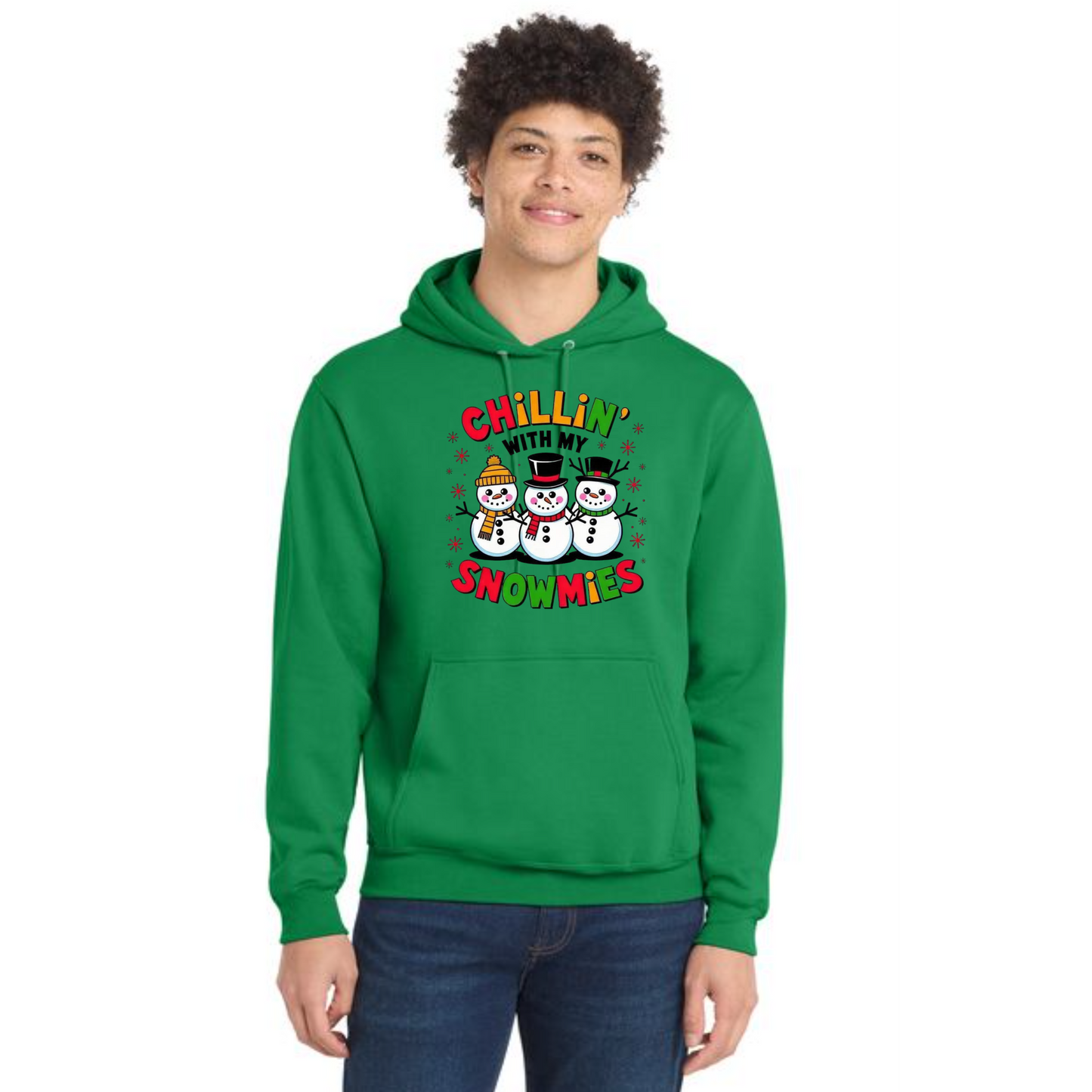 CHRISTMAS Port & Company® Core Fleece Pullover Hooded Sweatshirt 31