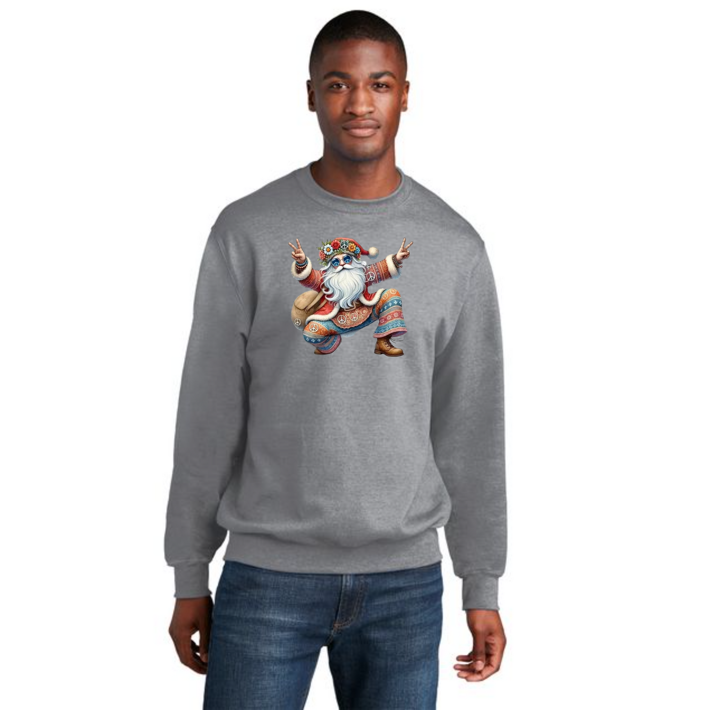 CHRISTMAS PC78 Port & Company® Core Fleece Crewneck Sweatshirt 33