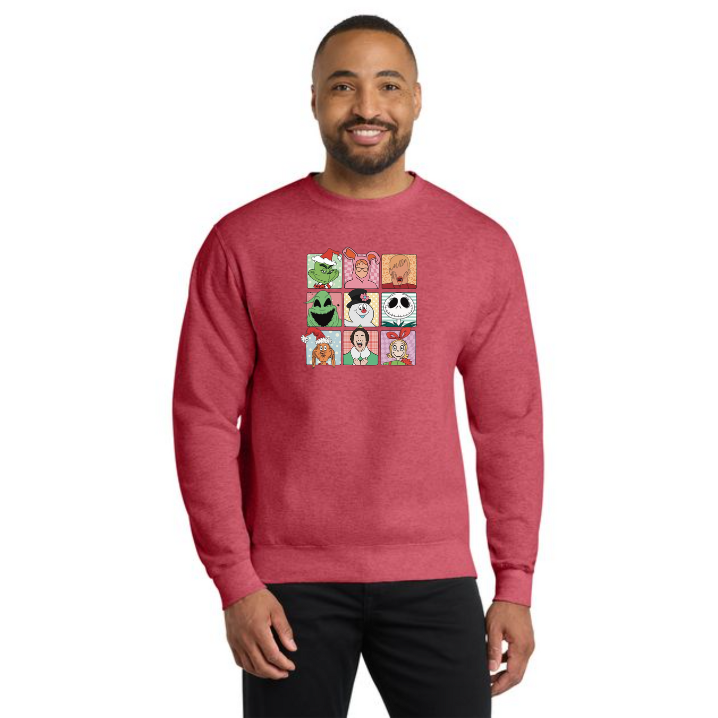 CHRISTMAS PC78 Port & Company® Core Fleece Crewneck Sweatshirt 34