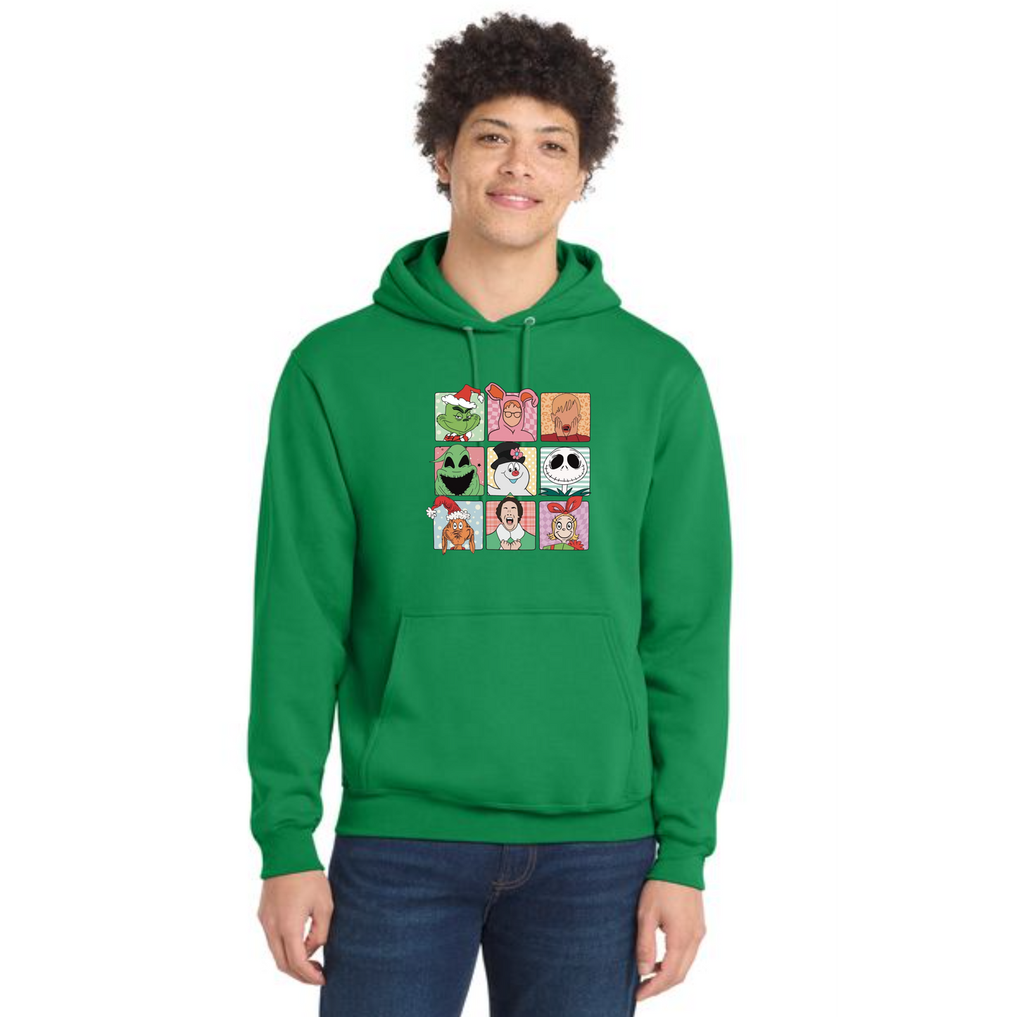 CHRISTMAS Port & Company® Core Fleece Pullover Hooded Sweatshirt 34
