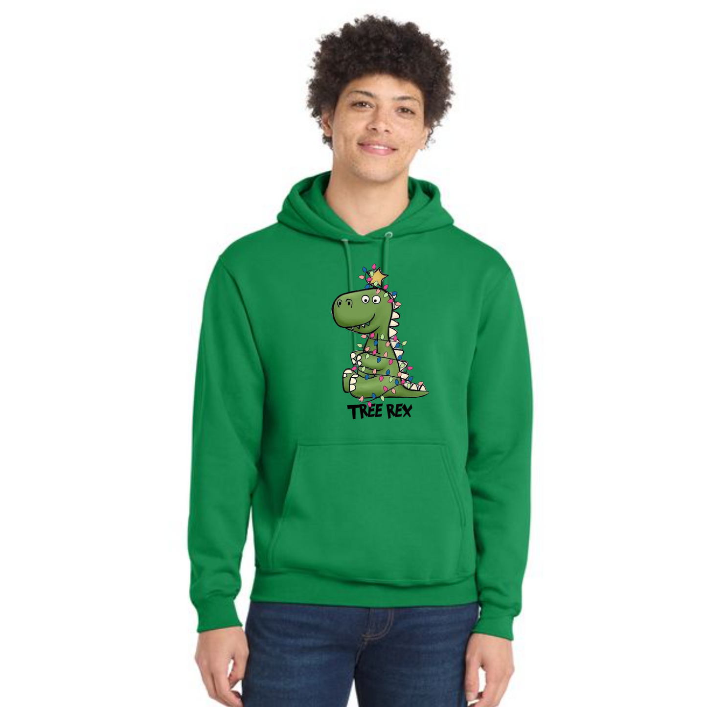 CHRISTMAS Port & Company® Core Fleece Pullover Hooded Sweatshirt 10