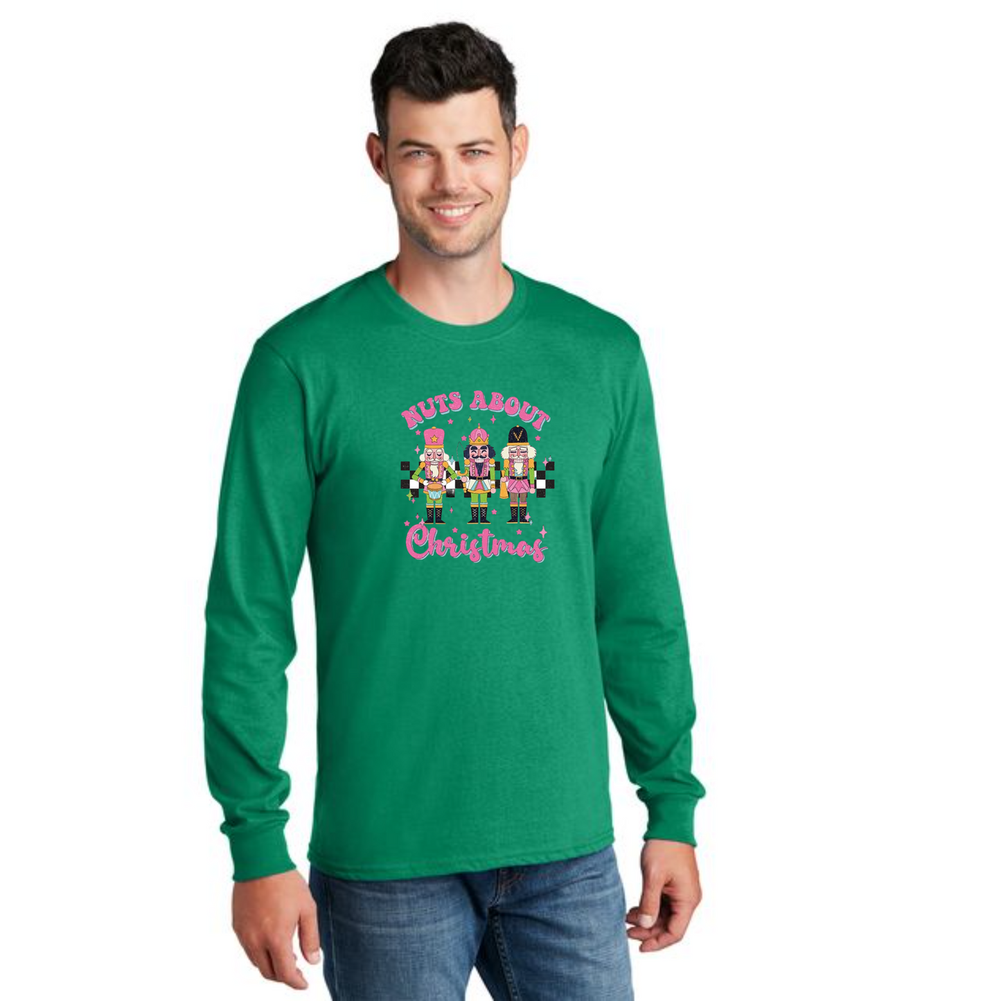 CHRISTMAS PC54LS Port & Company® Long Sleeve Core Cotton Tee 36