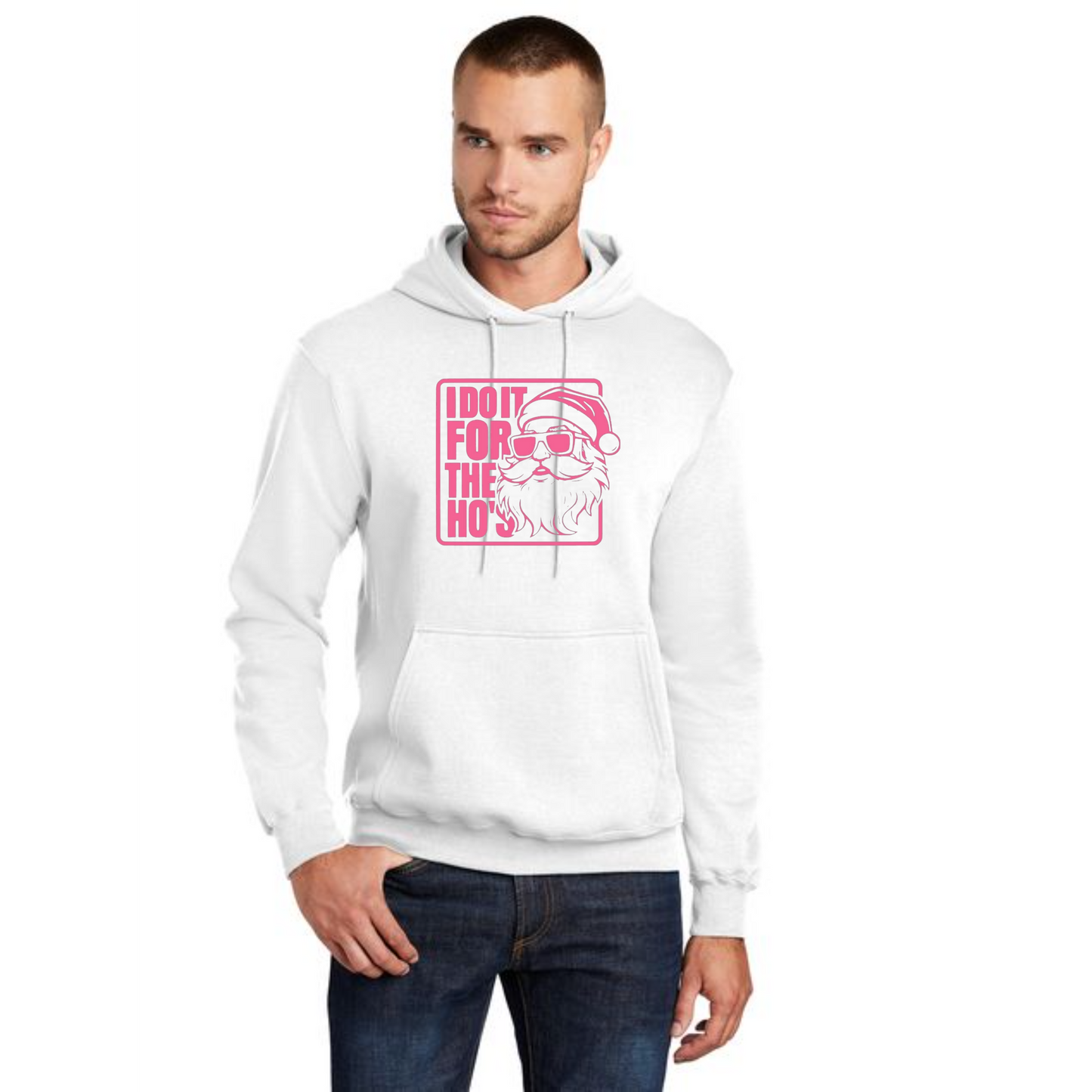 CHRISTMAS Port & Company® Core Fleece Pullover Hooded Sweatshirt 37