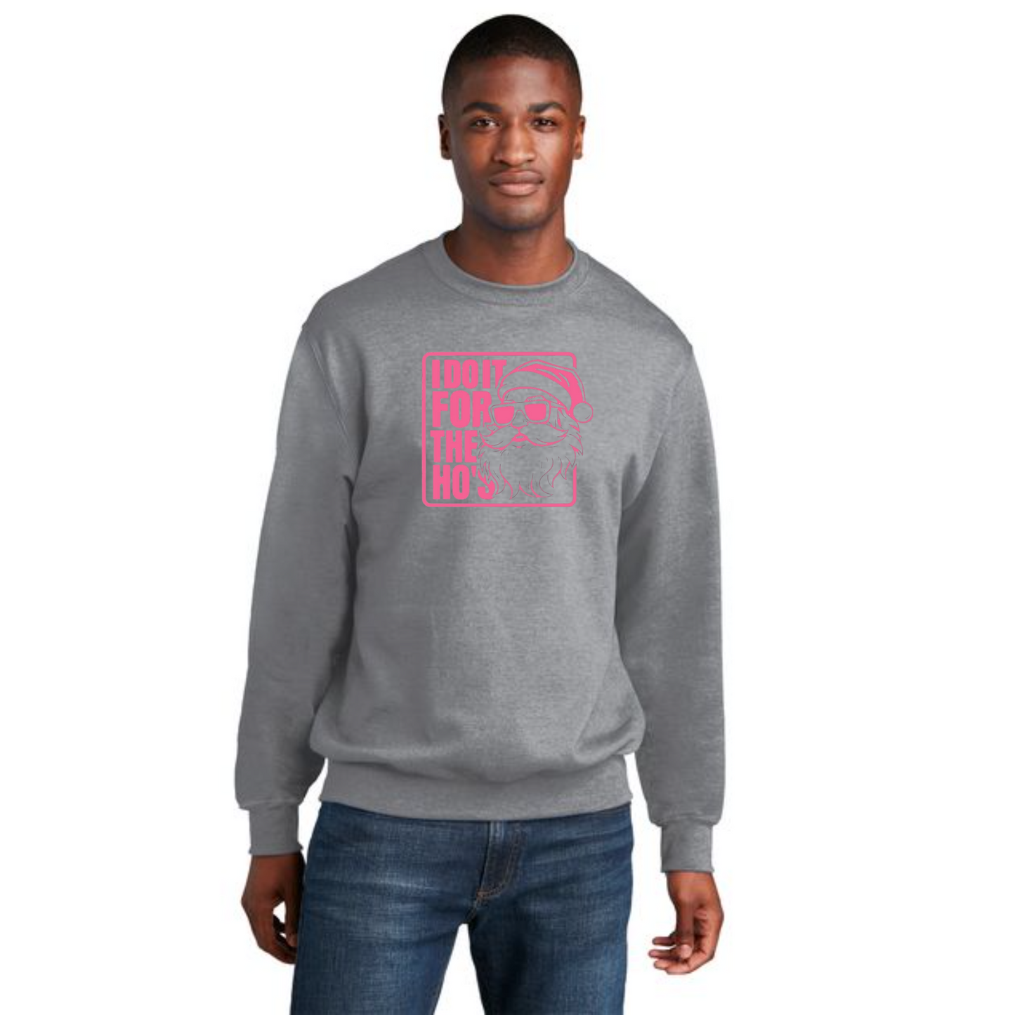 CHRISTMAS PC78 Port & Company® Core Fleece Crewneck Sweatshirt 37