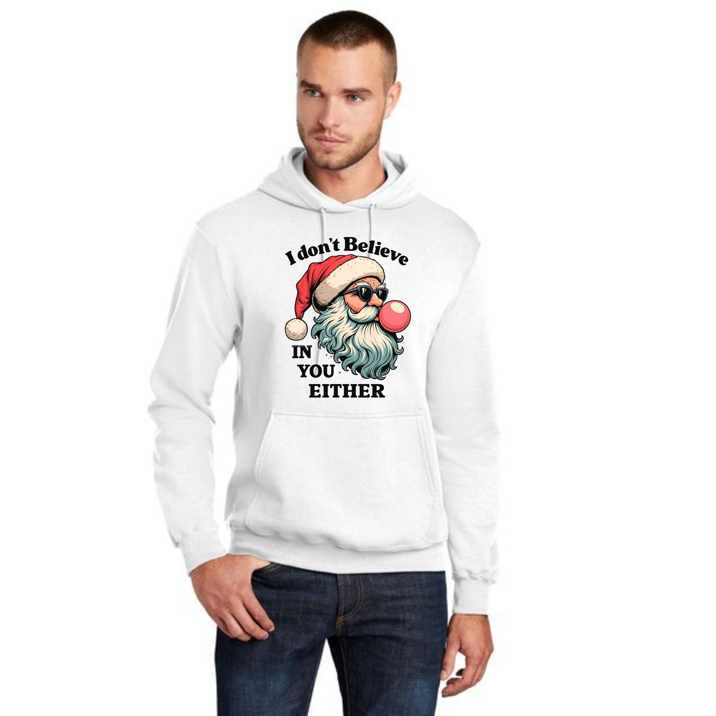 CHRISTMAS Port & Company® Core Fleece Pullover Hooded Sweatshirt 11