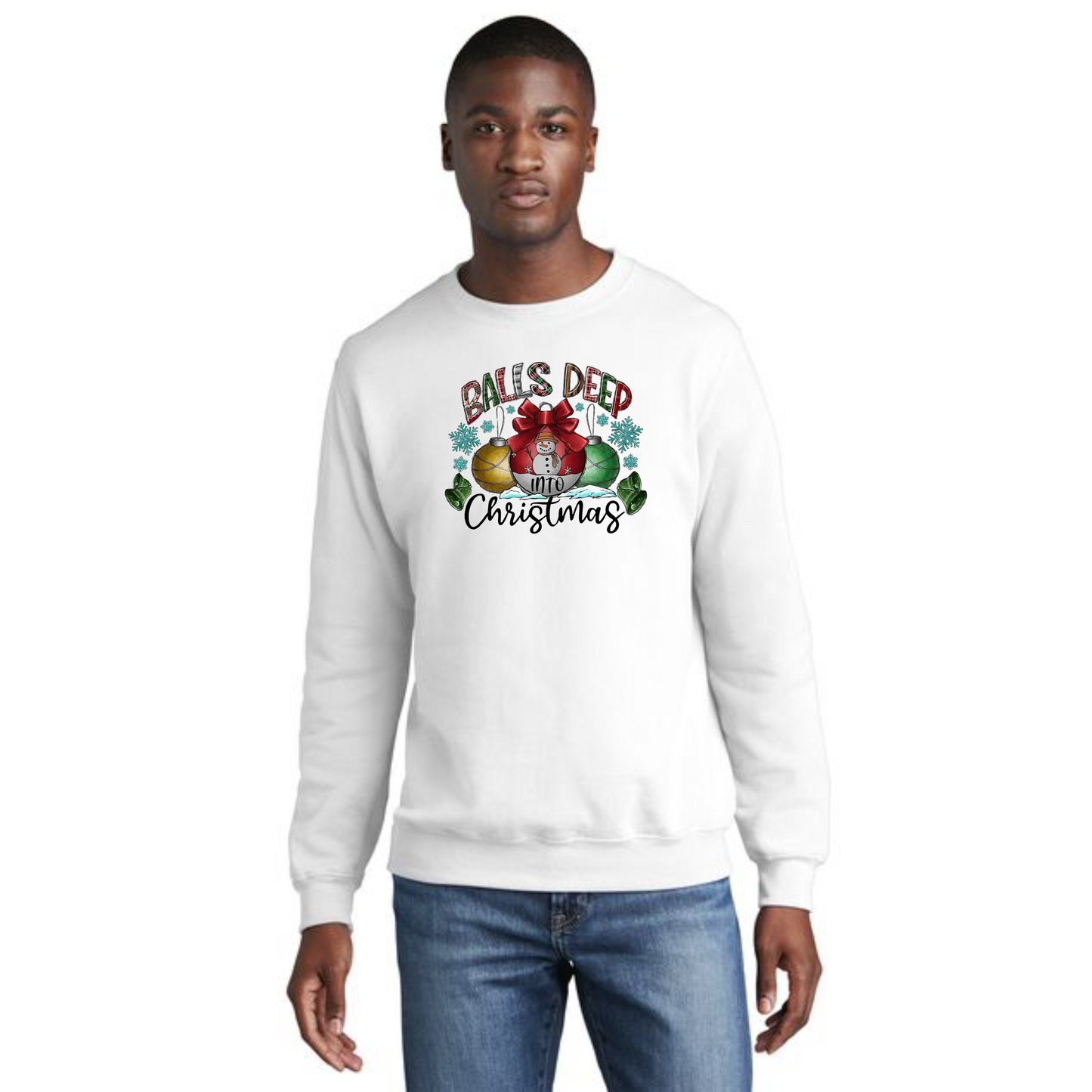 CHRISTMAS PC78 Port & Company® Core Fleece Crewneck Sweatshirt 40