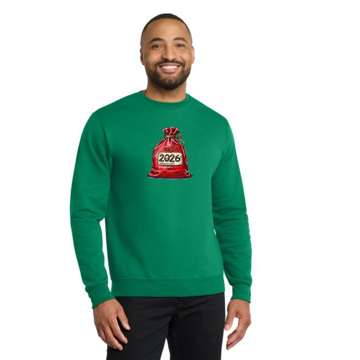 CHRISTMAS PC78 Port & Company® Core Fleece Crewneck Sweatshirt 12