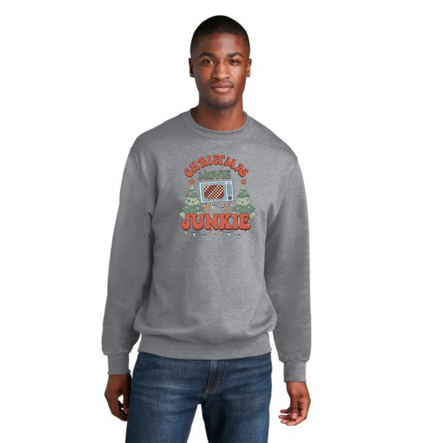 CHRISTMAS PC78 Port & Company® Core Fleece Crewneck Sweatshirt 13