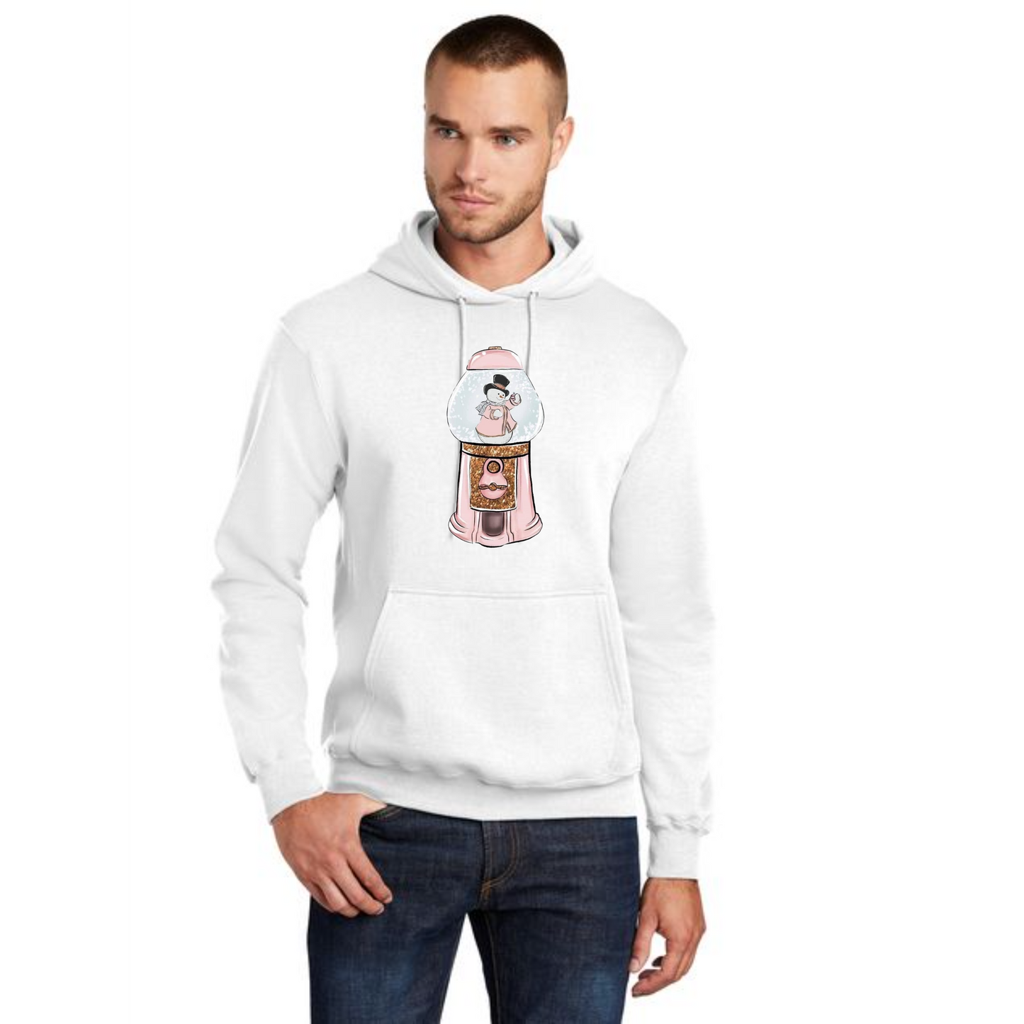 CHRISTMAS Port & Company® Core Fleece Pullover Hooded Sweatshirt 15