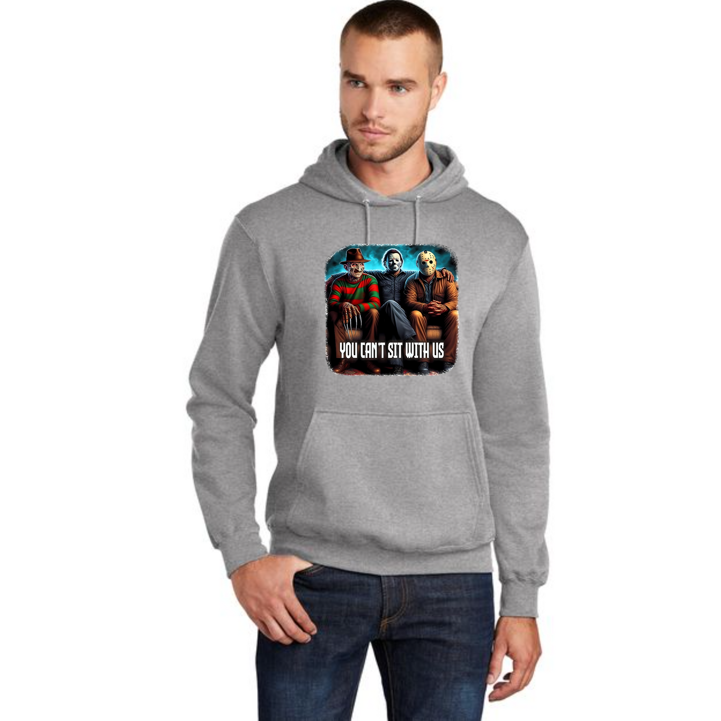 HALLOWEEN PC78H Port & Company® Core Fleece Pullover Hooded Sweatshirt HW-93
