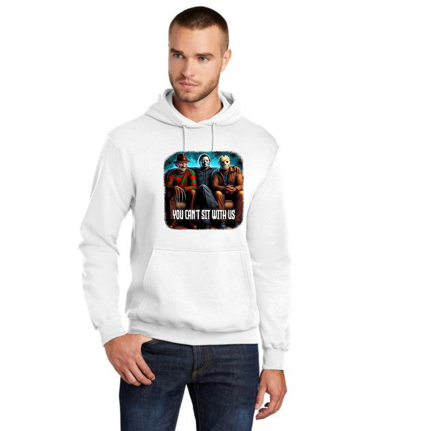 HALLOWEEN PC78H Port & Company® Core Fleece Pullover Hooded Sweatshirt HW-93