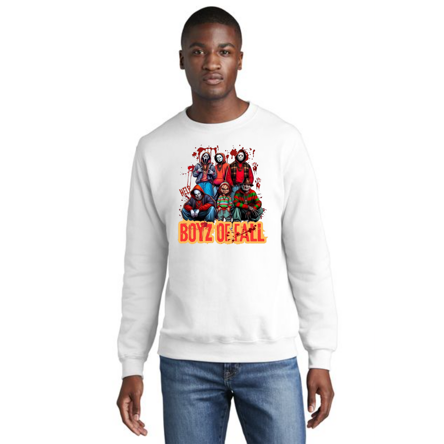 HALLOWEEN Port & Company® Core Fleece Crewneck Sweatshirt HW-95