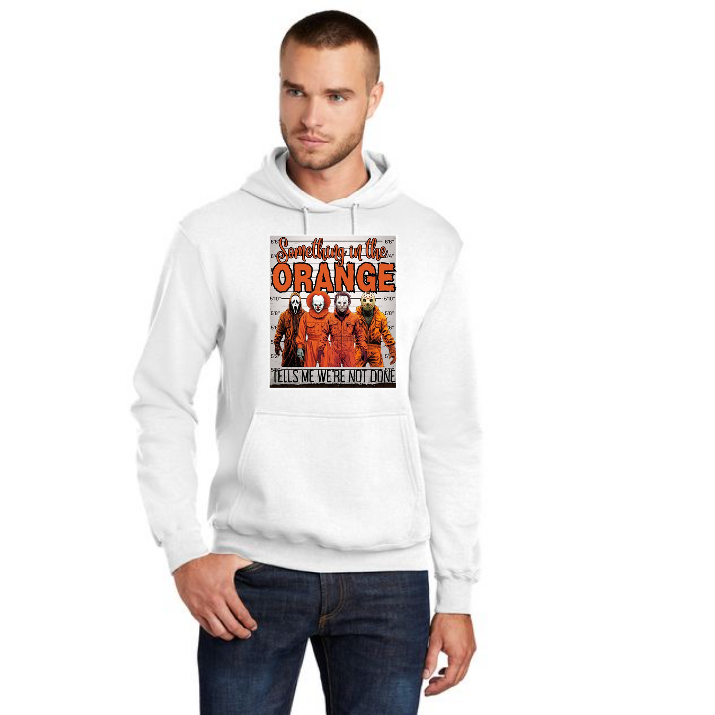 HALLOWEEN PC78H Port & Company® Core Fleece Pullover Hooded Sweatshirt HW-96