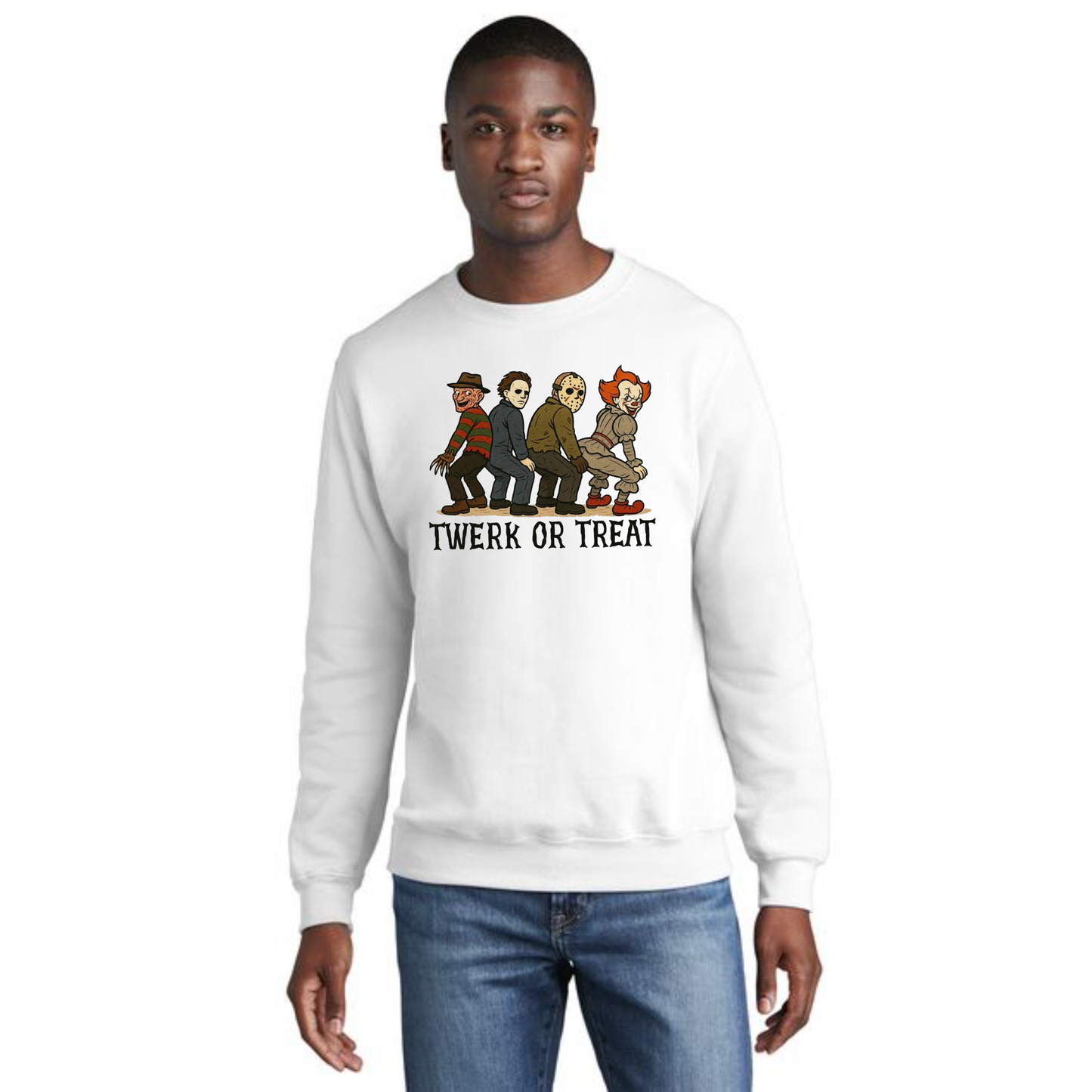 HALLOWEEN Port & Company® Core Fleece Crewneck Sweatshirt HW-97