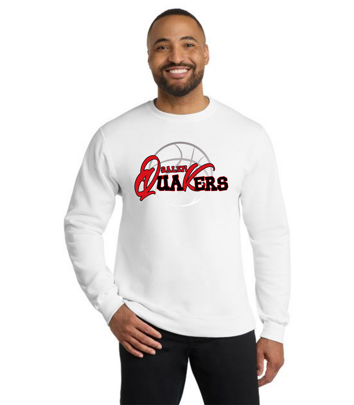 SALEM QUAKERS BASKETBALL PC78 Port & Company® Core Fleece Crewneck Sweatshirt 21