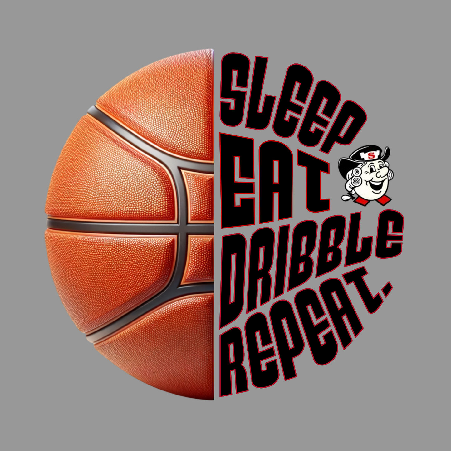 SALEM QUAKERS BASKETBALL DM132 District ® Perfect Tri ® Long Sleeve Tee 13