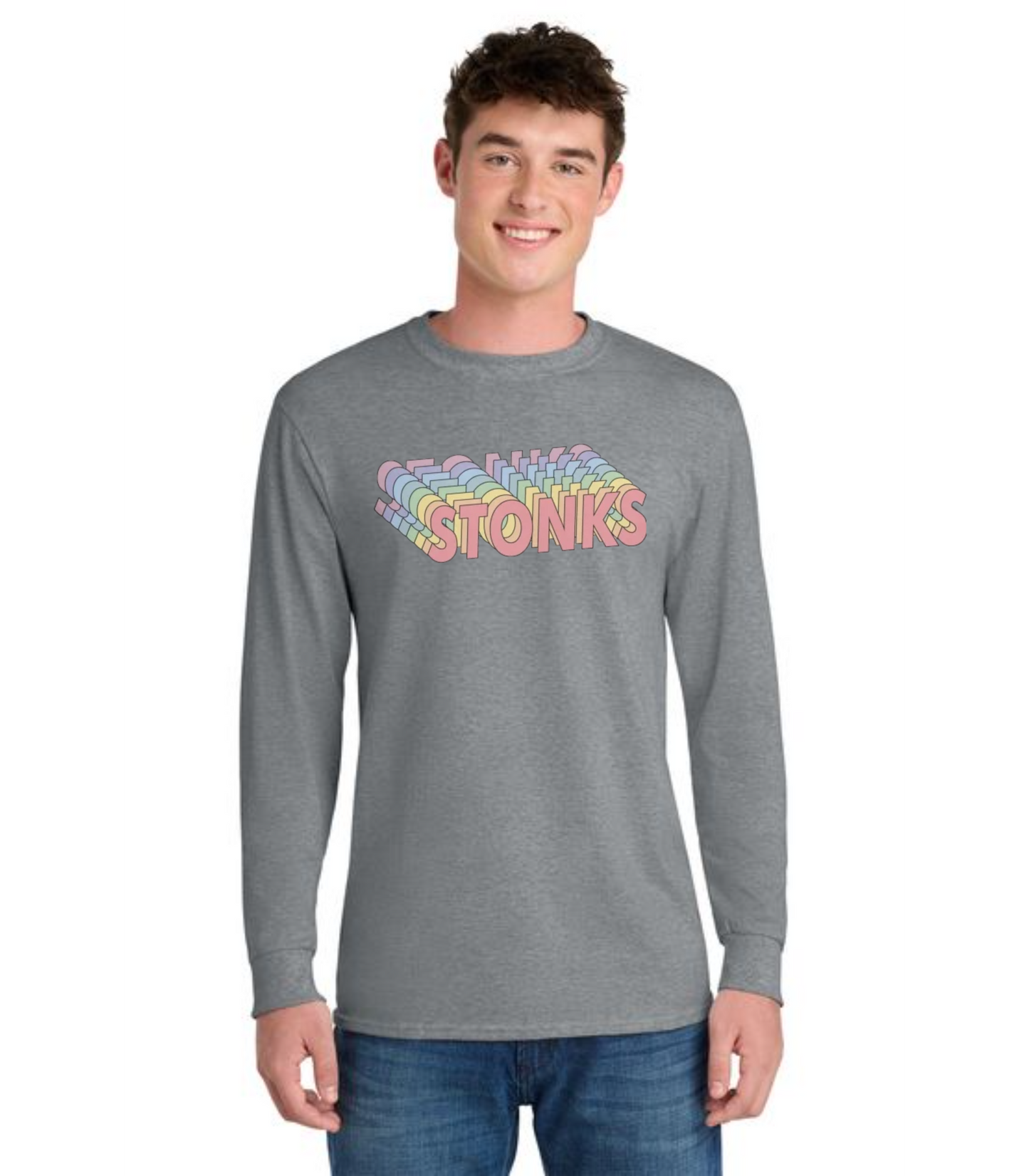 STOCKS PC54LS Port & Co™ Long Sleeve Core Cotton Tee 21