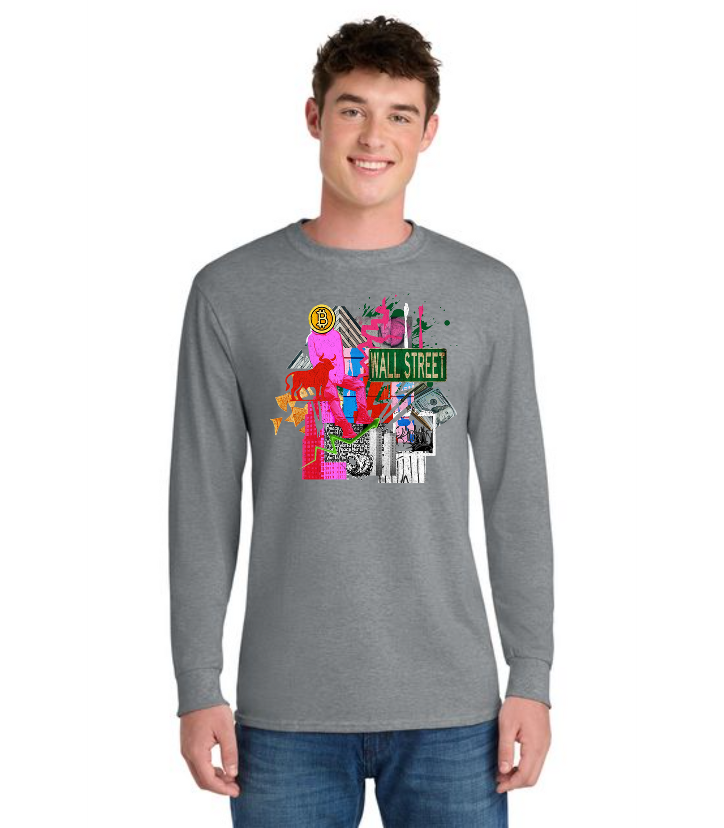 STOCKS PC54LS Port & Co™ Long Sleeve Core Cotton Tee 24