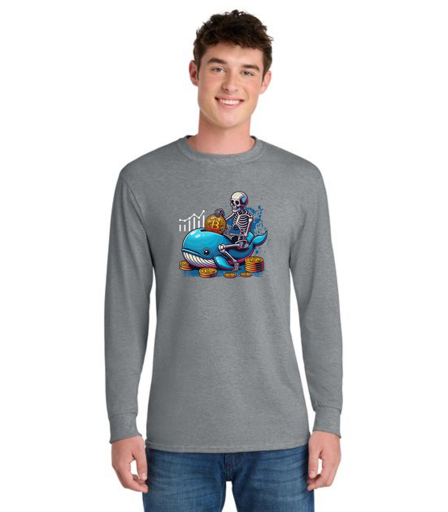 STOCKS PC54LS Port & Co™ Long Sleeve Core Cotton Tee 27
