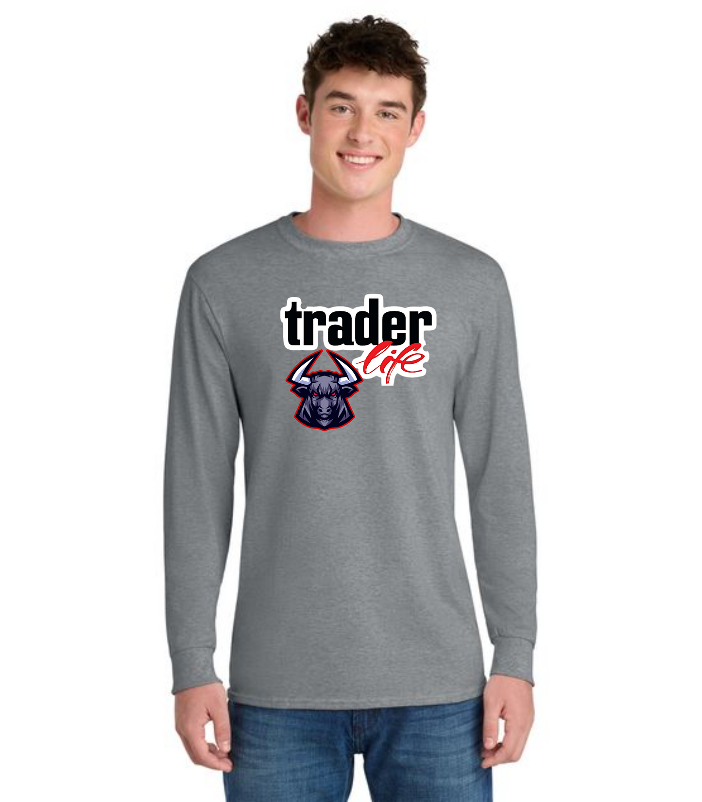 STOCKS PC54LS Port & Co™ Long Sleeve Core Cotton Tee 28
