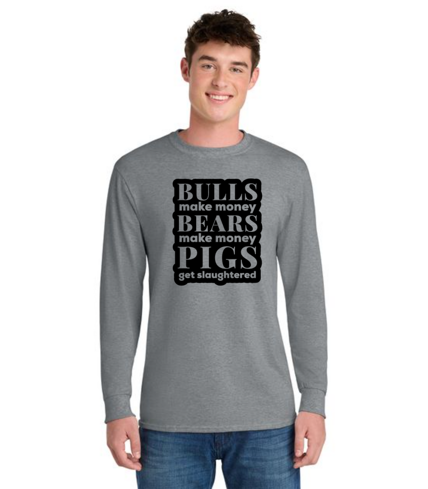 STOCKS PC54LS Port & Co™ Long Sleeve Core Cotton Tee 37