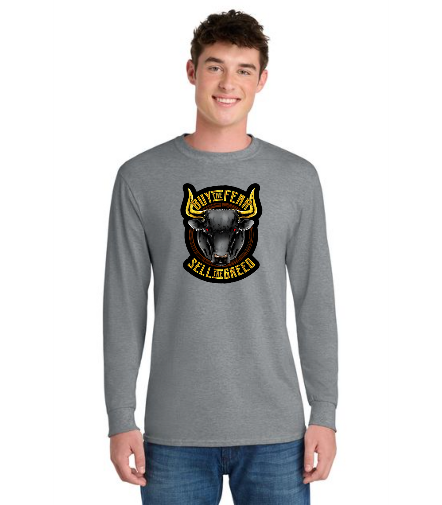 STOCKS PC54LS Port & Co™ Long Sleeve Core Cotton Tee 38