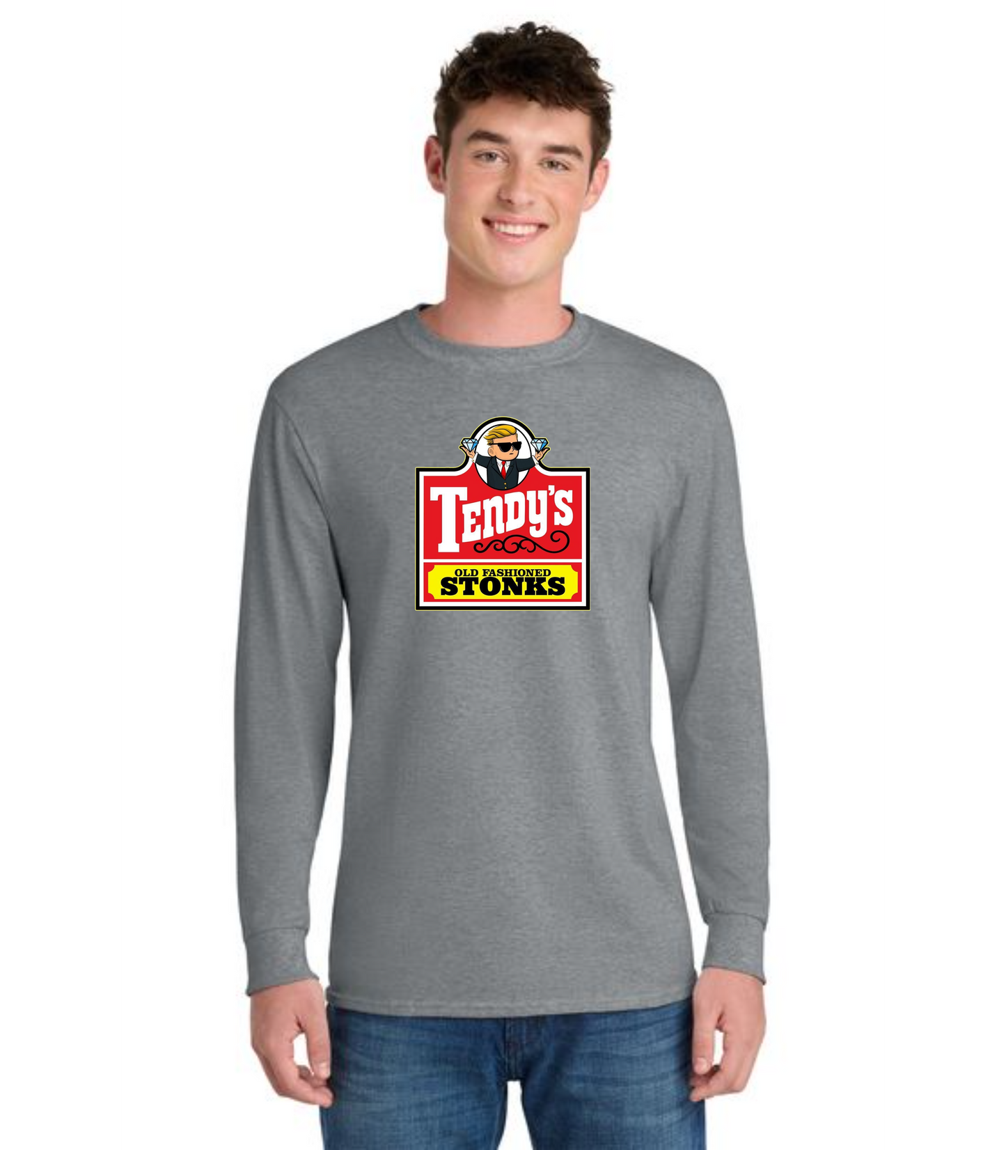 STOCKS PC54LS Port & Co™ Long Sleeve Core Cotton Tee 17