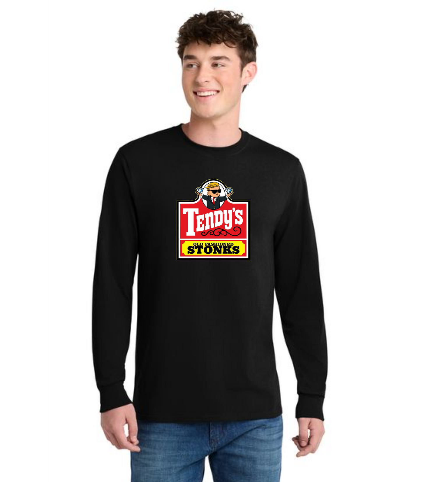 STOCKS PC54LS Port & Co™ Long Sleeve Core Cotton Tee 17
