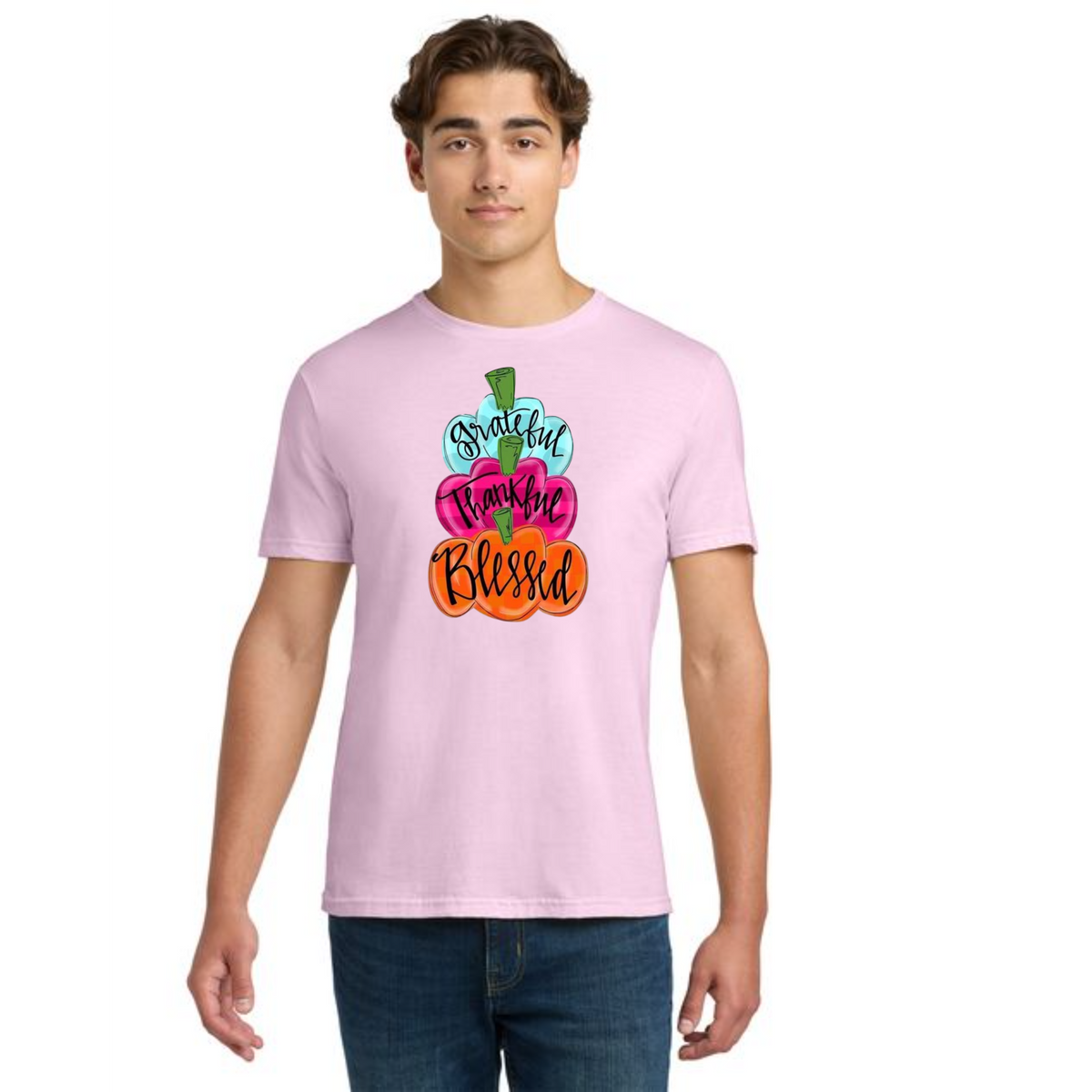 THANKSGIVING Gildan Softstyle® T-Shirt Unisex Short Sleeve Tee 32